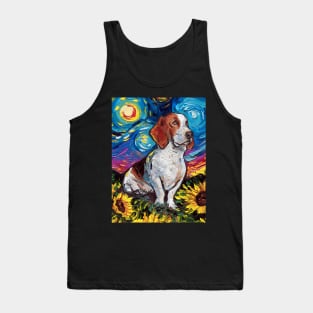 Basset Hound Night 2 Tank Top